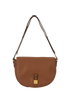 Tassie Satchel, &pound;210, Handbags, Brown, Leather, Front view